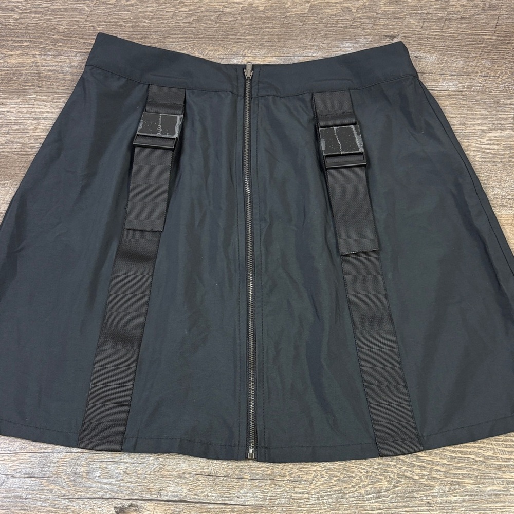 Disturbia Techno Zip Mini Skirt – Size US 6 (UK 10)